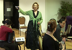 Lisa teaching